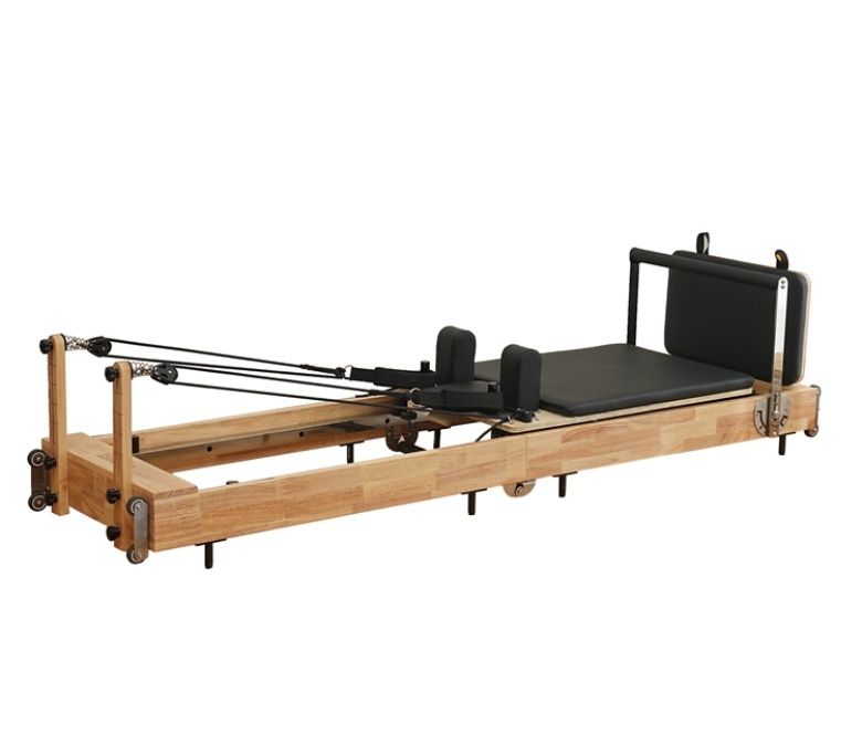 Reformer De Pilates Plegable De Madera