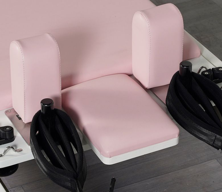 Equipo De Pilates Rosa De Roble Blanco Pintado