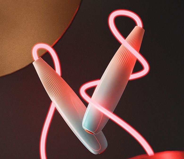 Cuerda de salto iluminada