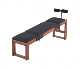 Banco de madera abdominal ajustable de banca multifuncional de madera