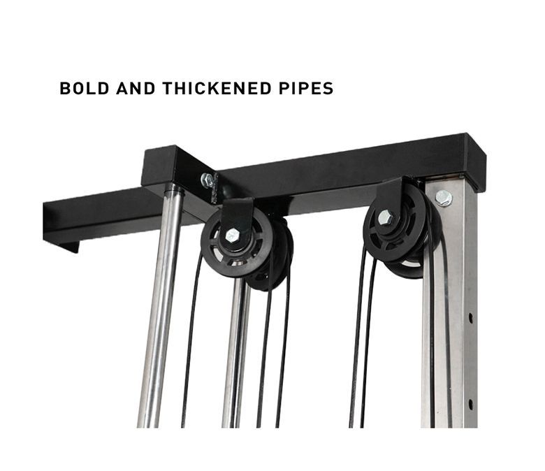 Máquina multifuncional LAT LAT y Row Machine