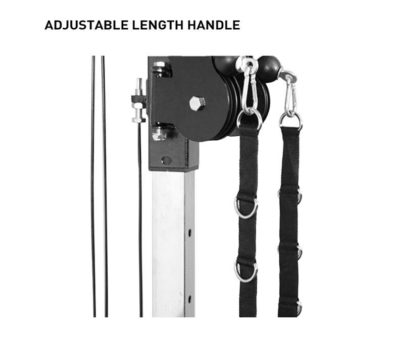 Máquina multifuncional LAT LAT y Row Machine