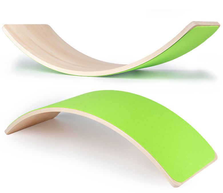 Tabla curva de madera