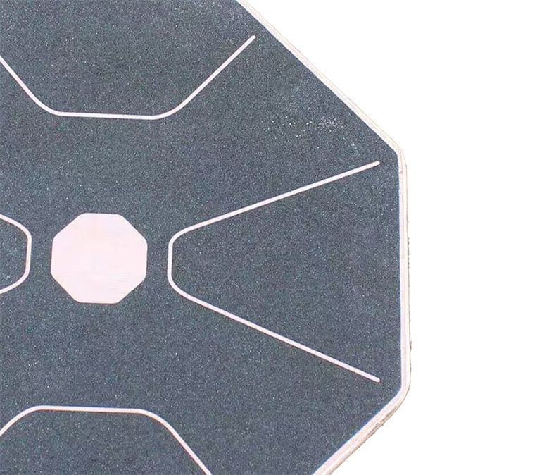 Tablero de equilibrio de madera de abedul