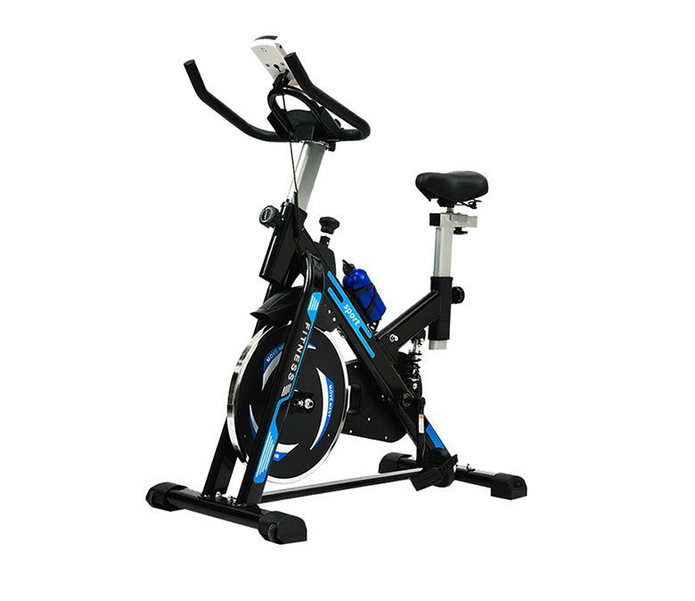 Bicicleta giratoria en casa