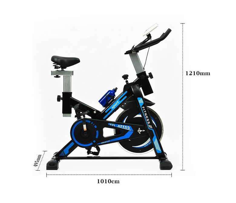 Bicicleta giratoria en casa