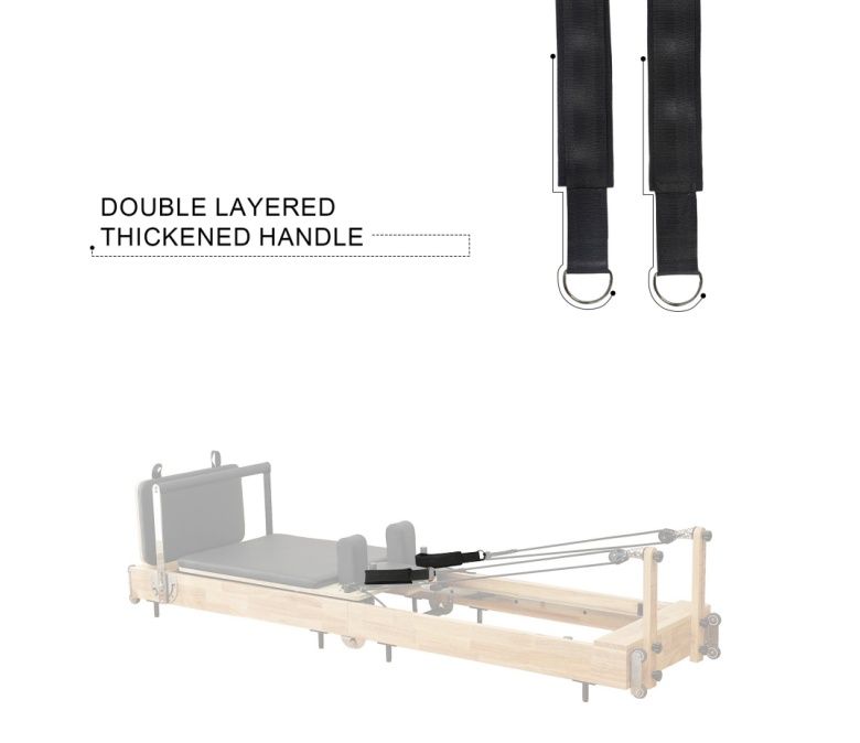 Boder de madera plegable Balance de la cama de la cama central de Pilates