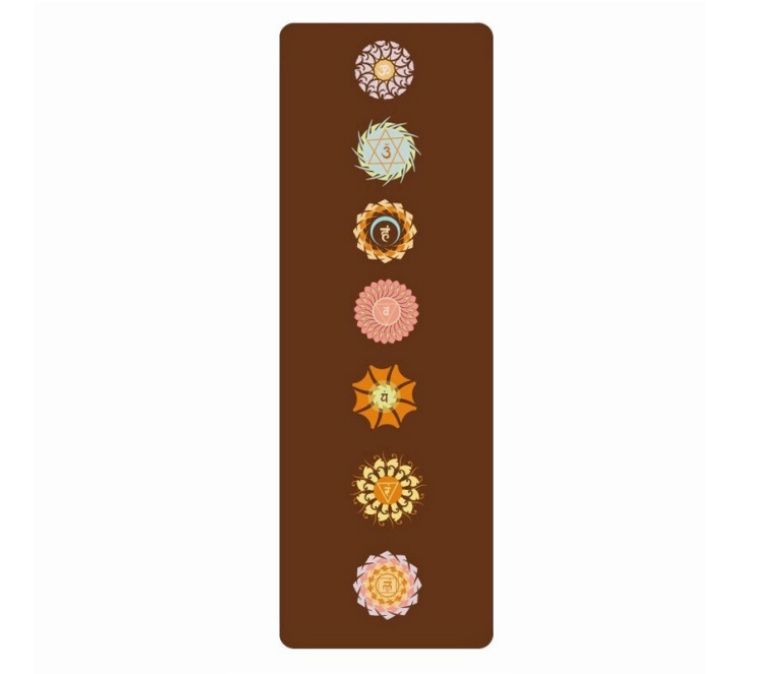 Alfombra de yoga impresa de gamuza TPE de alta calidad