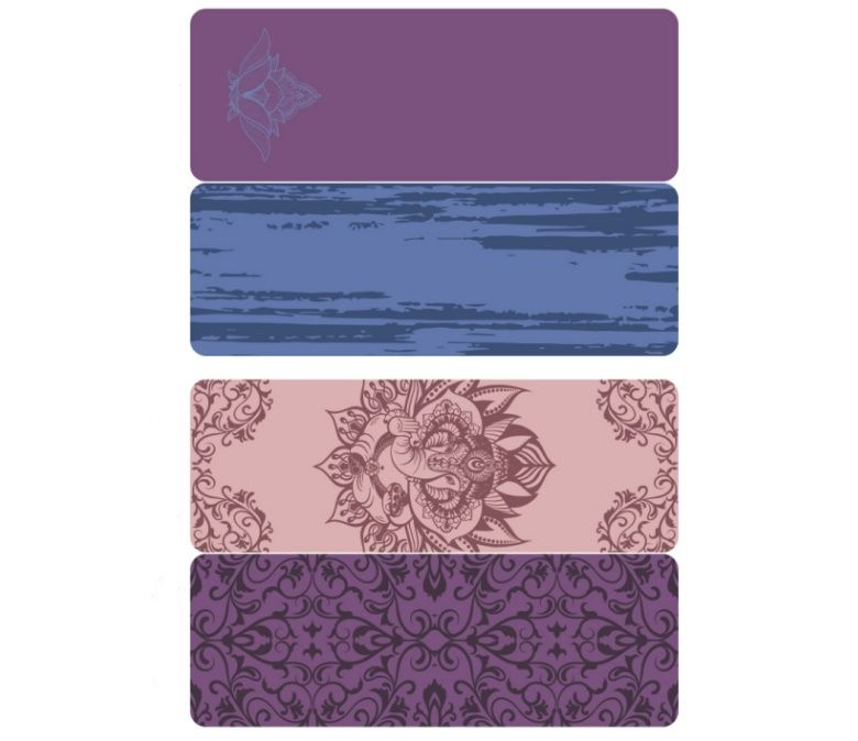 Estera de yoga láser con láser de doble cara 6 mm