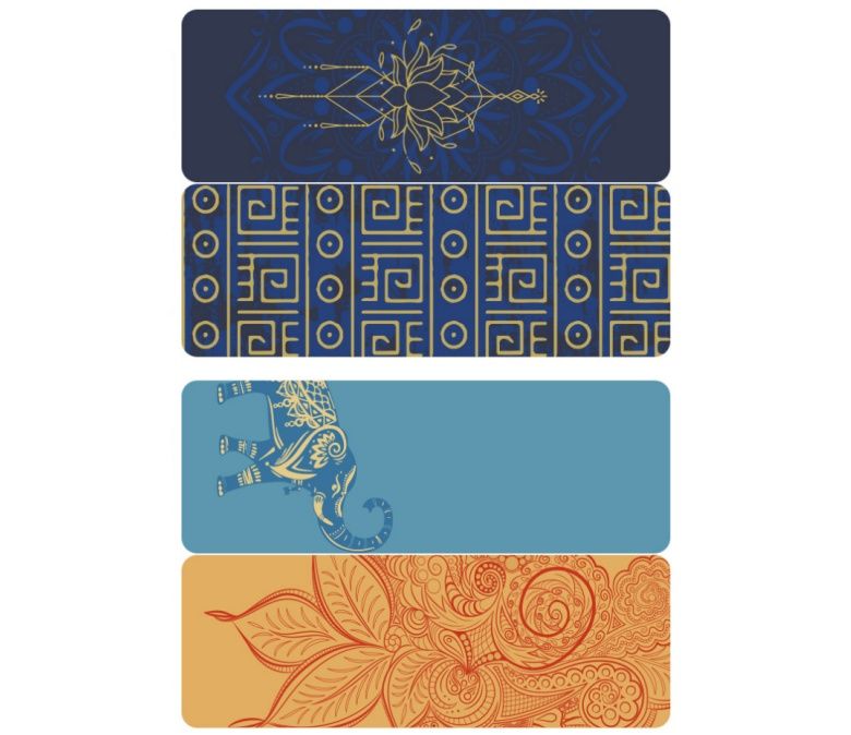 Estera de yoga láser con láser de doble cara 6 mm