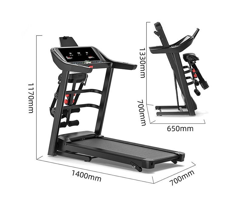 Equipo de gimnasio comercial Fitness Running Winkmill Máquinas Plegado en el hogar