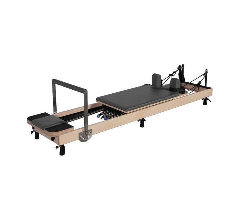 Altura ajustable Reformador de arce de madera Pilates