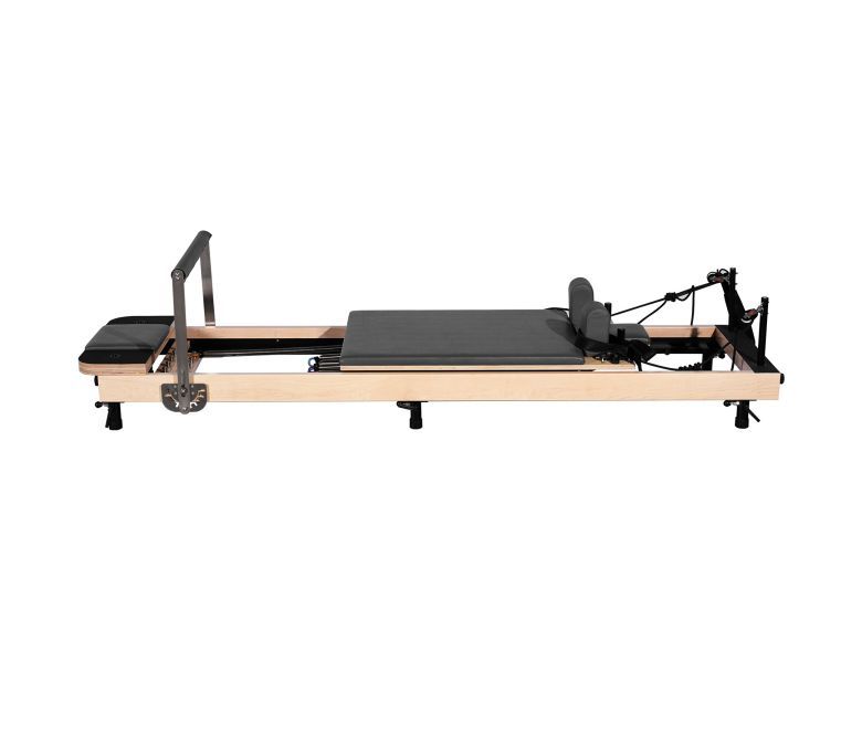 Altura ajustable Reformador de arce de madera Pilates