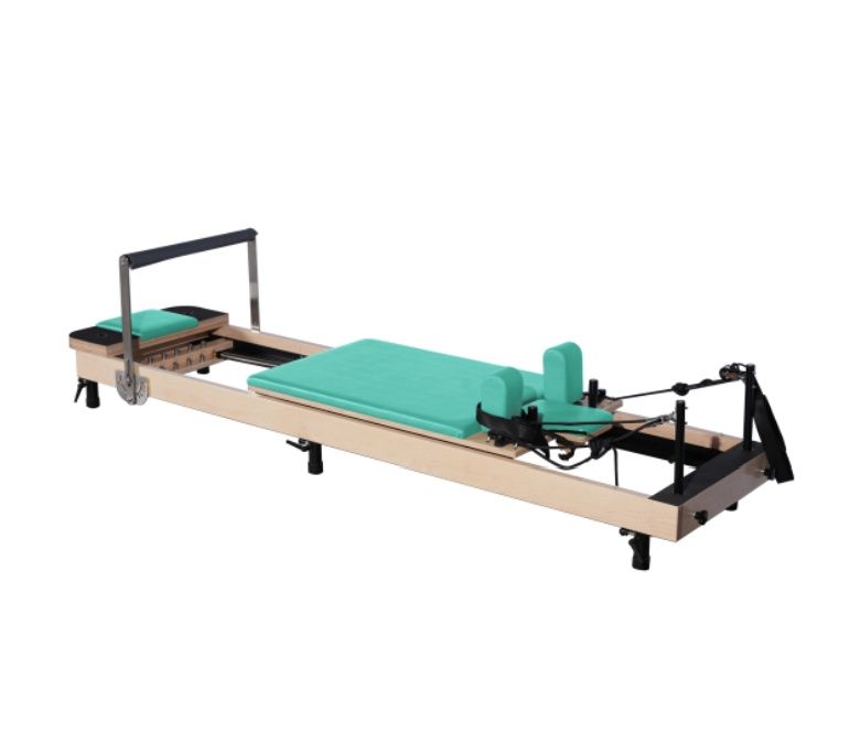 Altura ajustable Reformador de arce de madera Pilates