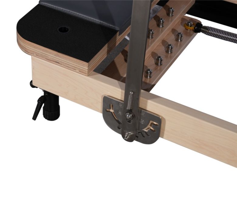 Altura ajustable Reformador de arce de madera Pilates