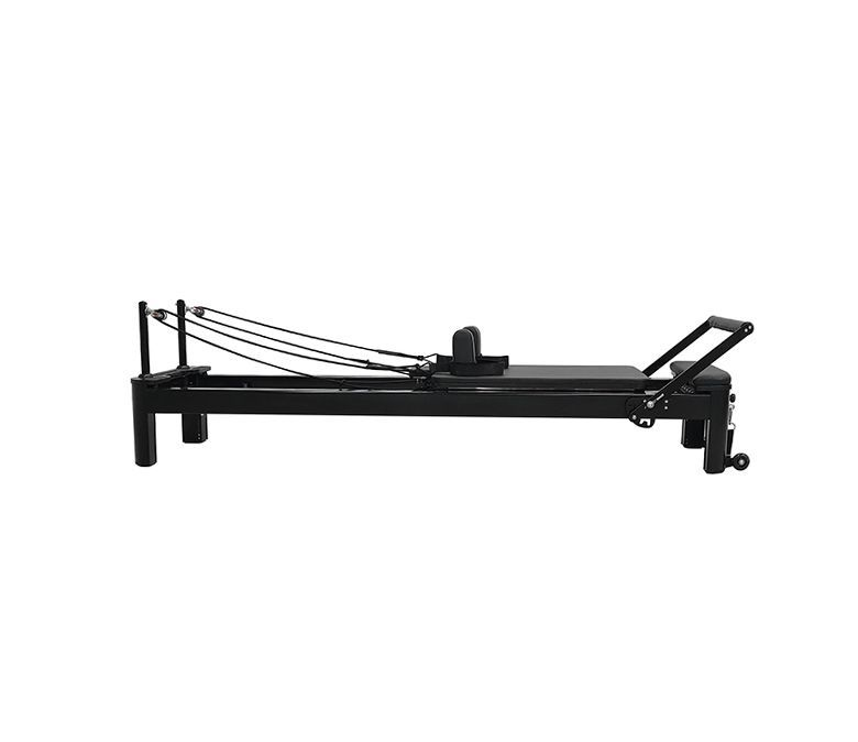 Reformador De Pilates De Aluminio Negro De Alta Calidad