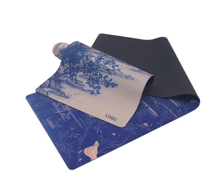 Mujera de ejercicio de goma natural+lino