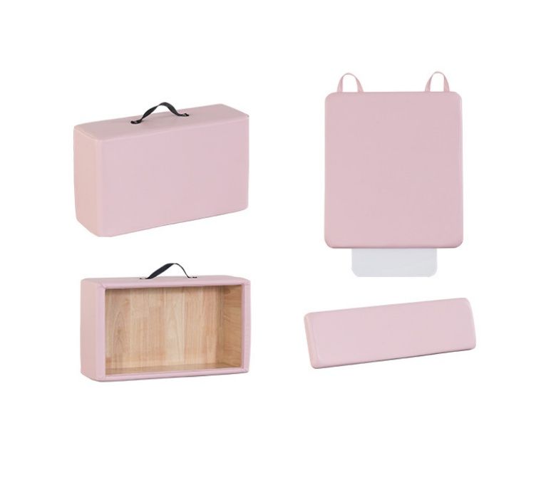 Equipo De Pilates Rosa De Roble Blanco Pintado