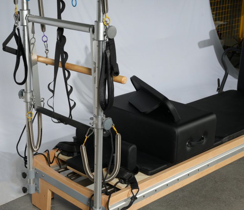 Maple Full Track Split Pilates Reformer con torre