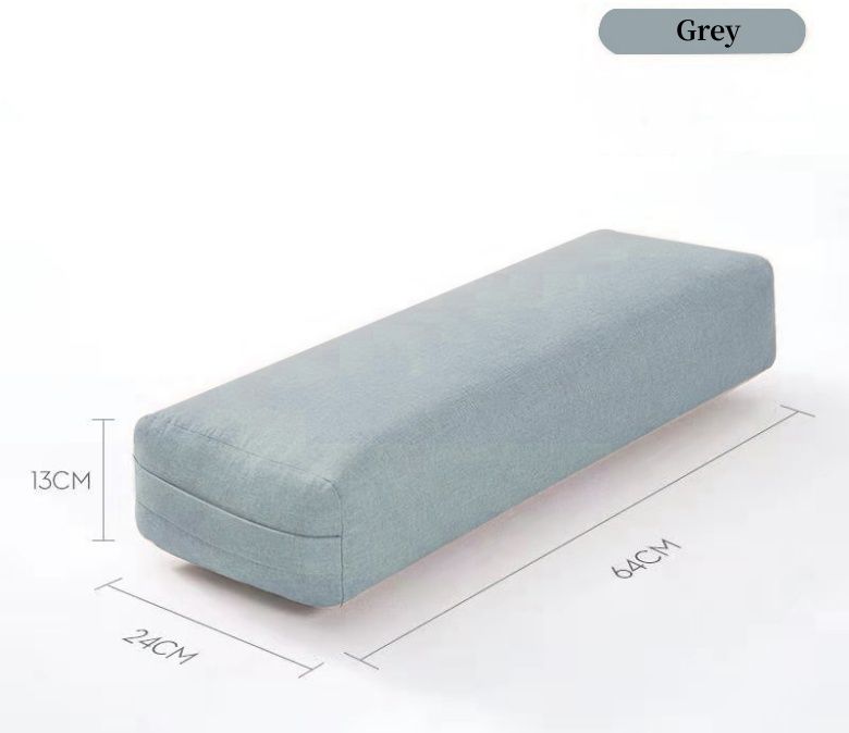 Bolsters de meditación premium de almohada de yoga Meditación de apoyo Rectangular Cushion
