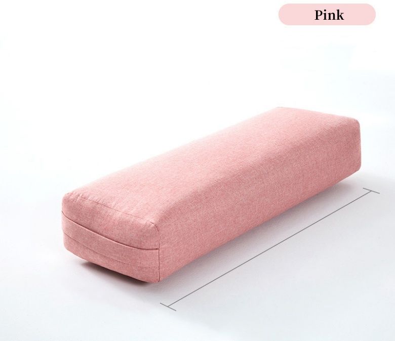 Bolsters de meditación premium de almohada de yoga Meditación de apoyo Rectangular Cushion