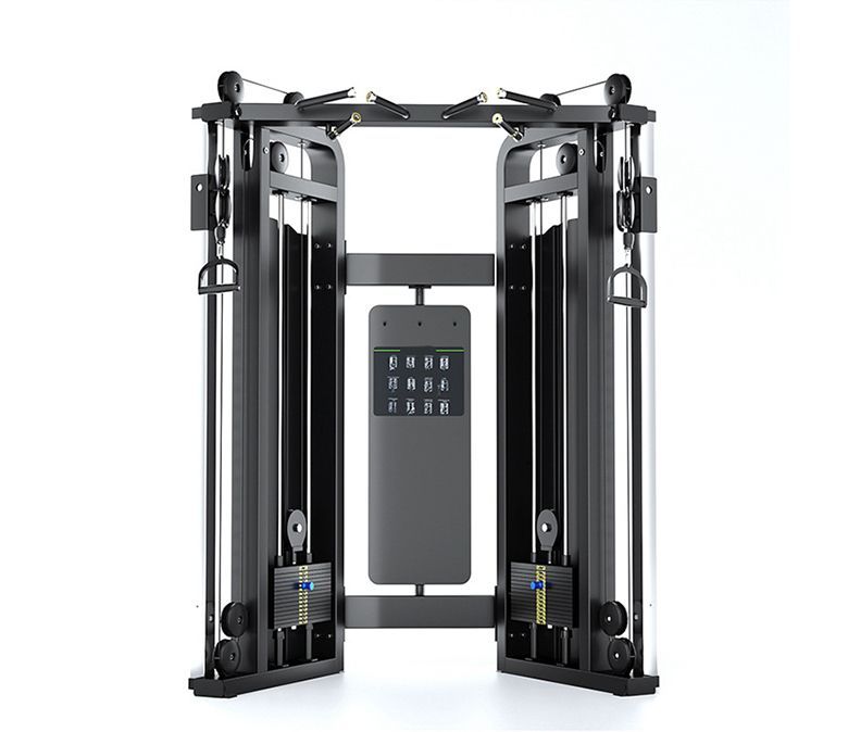 Equipo de gimnasio comercial entrenador funcional