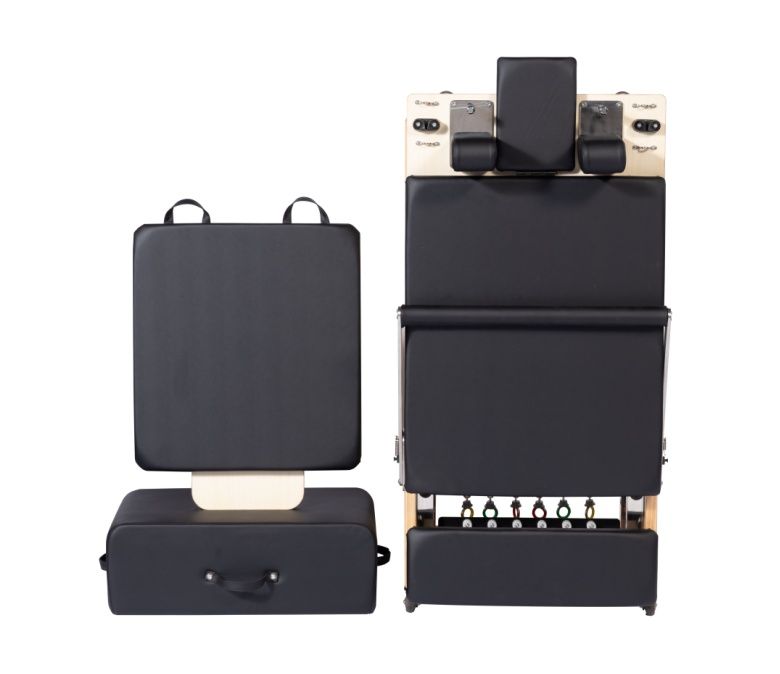 Reformador de pilates pleates de roble sin articulación sin articulación