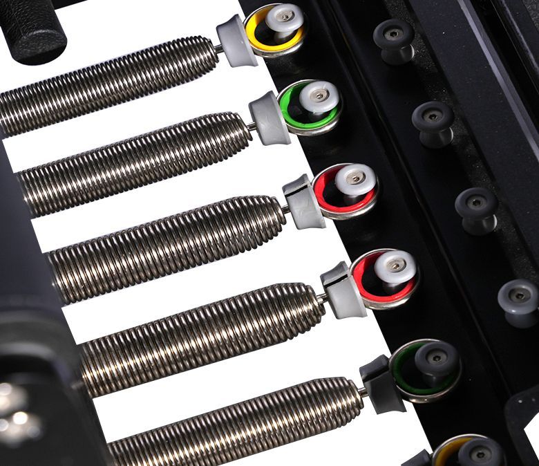 Máquina Reformador De Pilates De Aluminio Negro Excepcional 4.0