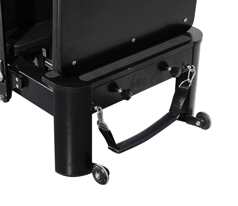 Máquina Reformador De Pilates De Aluminio Negro Excepcional 4.0