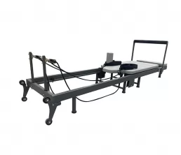 Reformador de Pilates de hierro para el hogar plegable