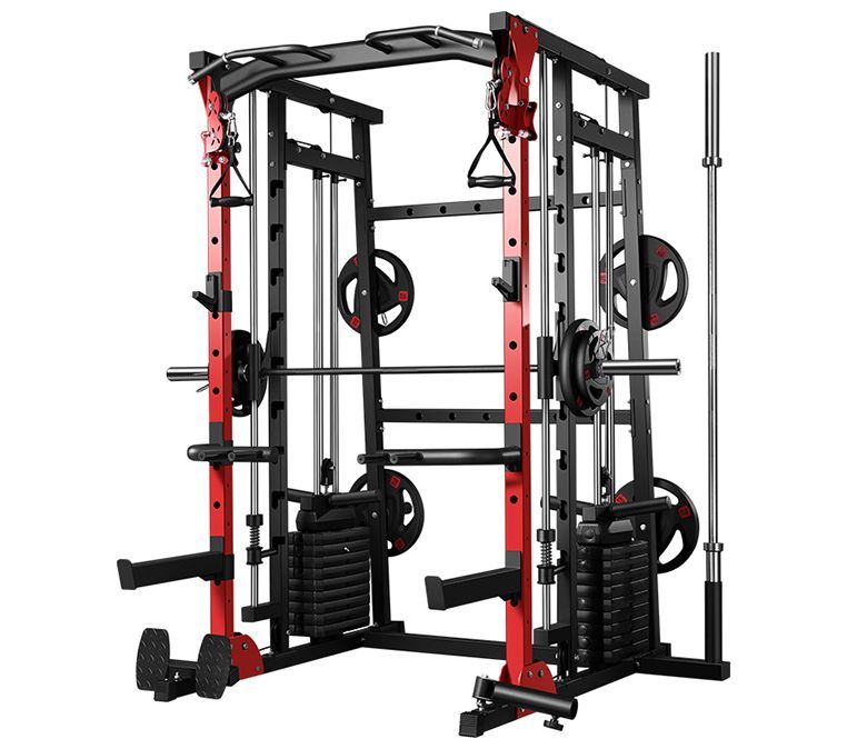 Máquina Smith multi funcional con polea ajustable
