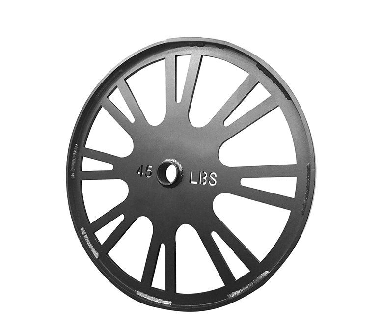 Placa de peso del parachoques de Apolo