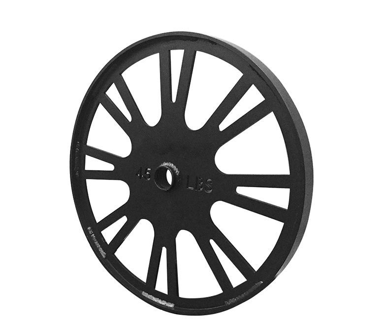 Placa de peso del parachoques de Apolo