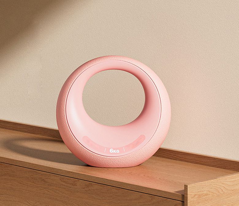 Kettlebell suave de PVC con relleno de arena fina