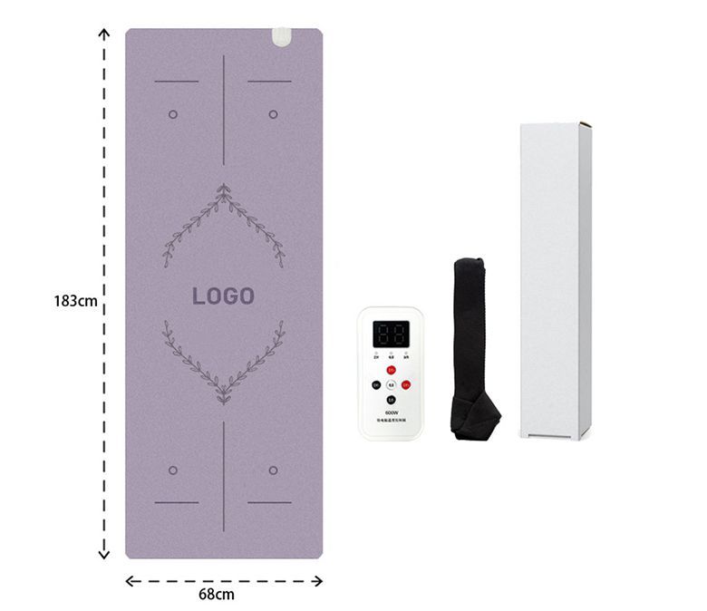 Nueva alfombra de goma de goma de PU calefacción de calefacción