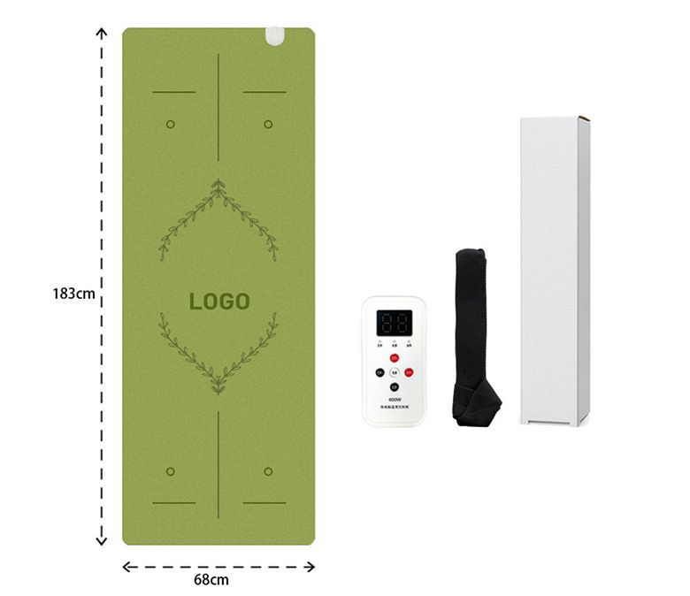 Nueva alfombra de goma de goma de PU calefacción de calefacción
