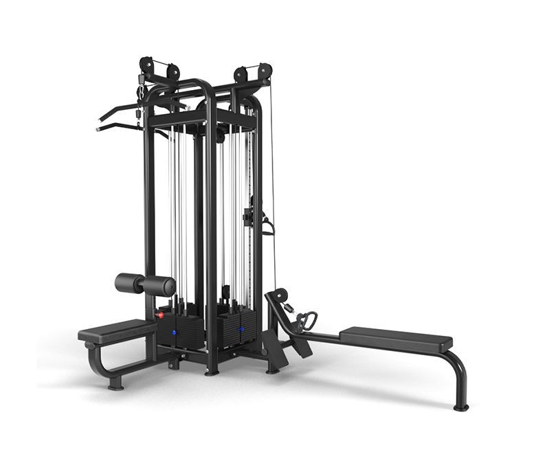 Equipo de gimnasio de Multi Jungle 8 Stations Machine