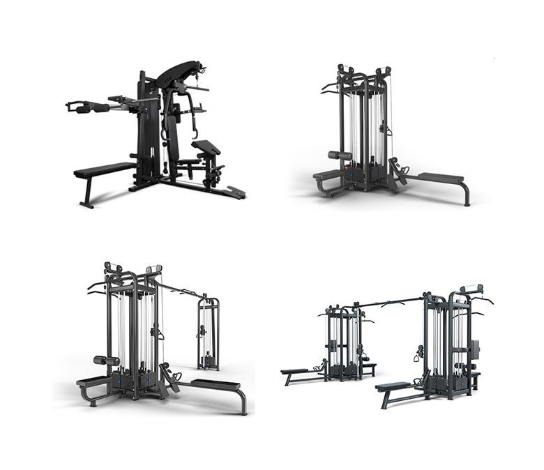 Equipo de gimnasio de Multi Jungle 8 Stations Machine