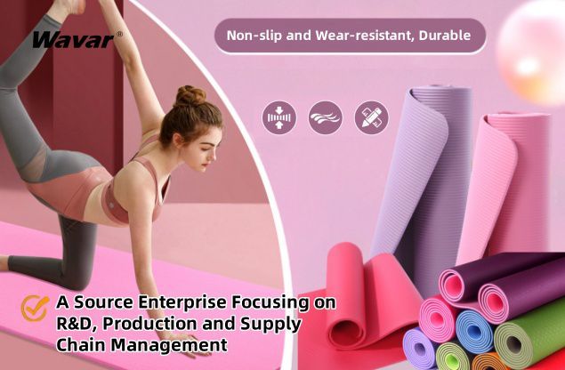 Por qué las alfombras de yoga TPE y NBR Wavar® son la mejor opción para compradores mayoristas