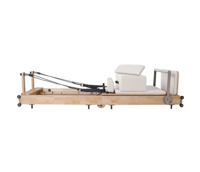 Boder de madera plegable Balance de la cama de la cama central de Pilates
