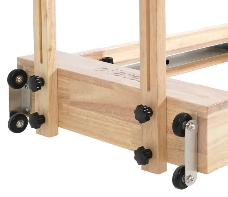 Boder de madera plegable Balance de la cama de la cama central de Pilates
