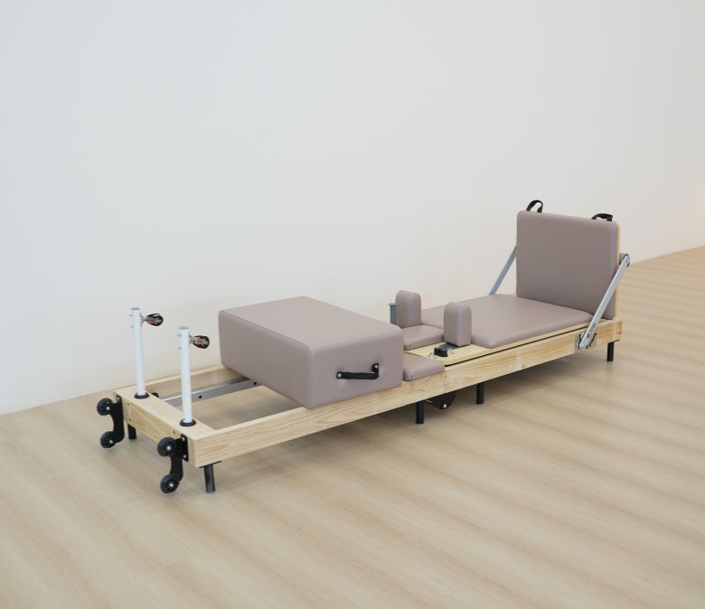 Reformer De Pilates Plegable De Madera