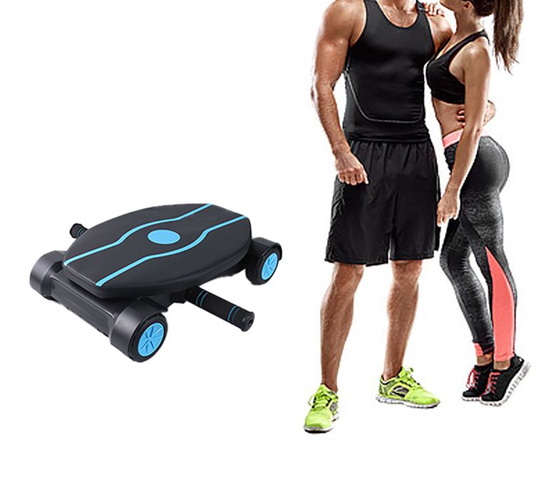 Rueda abdominal de cuatro ruedas