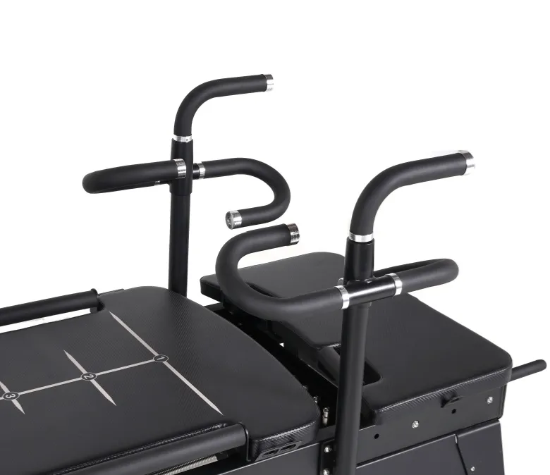 Máquina reformador de Pilates con manijas giratorias