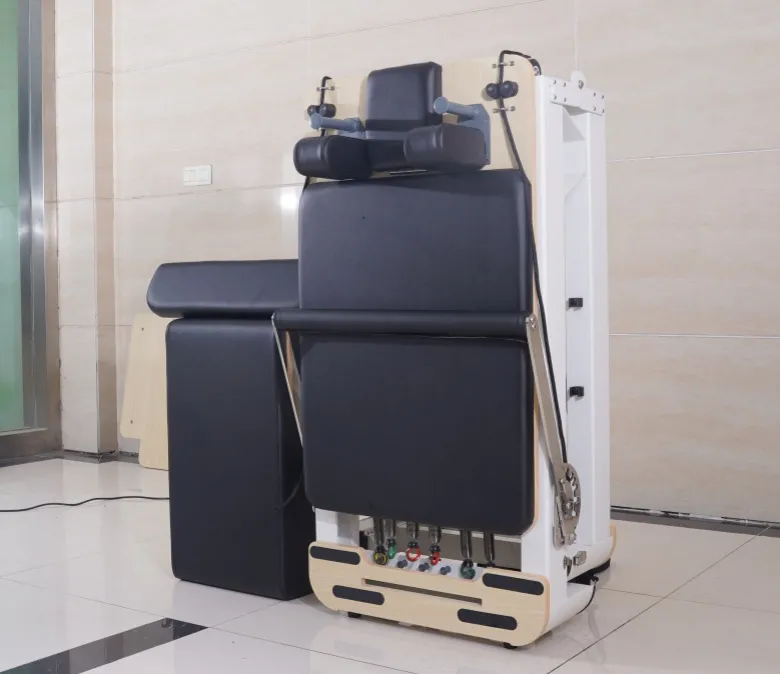 Reformador de pilates plegable de aluminio blanco en venta