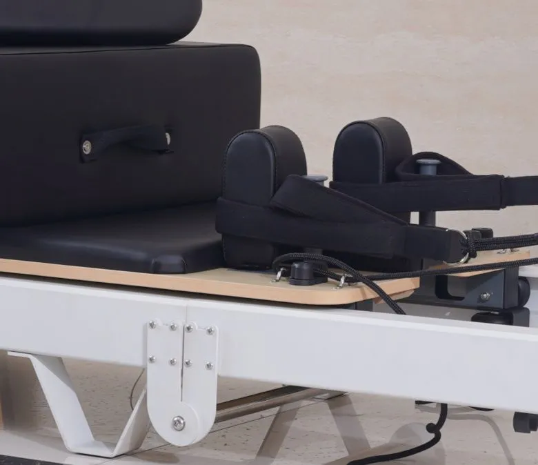 Reformador de pilates plegable de aluminio blanco en venta