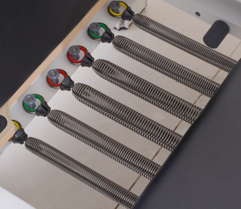 Reformador De Pilates Plegable De Aluminio Blanco En Venta