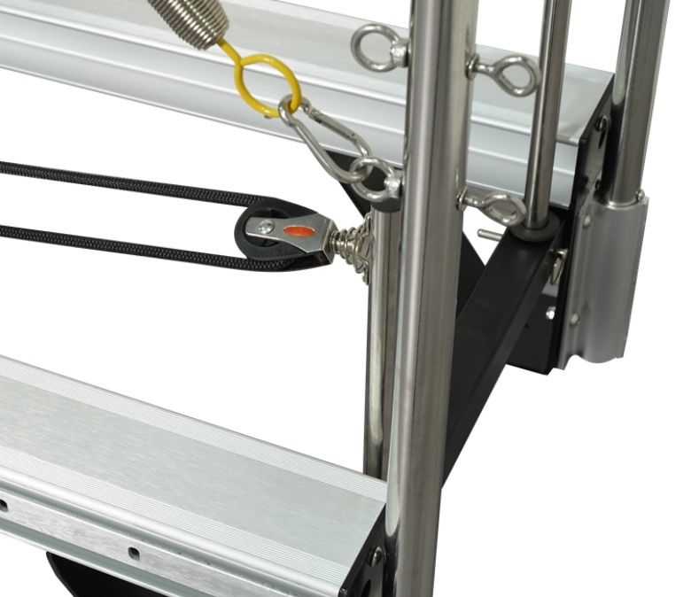 Reformador De Pilates De Aleación De Aluminio De Pista Completa Con Torre