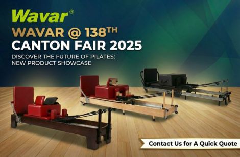 Wavar presenta tres nuevos Pilates Reformers en la 138.a Feria de Cantón de 2025