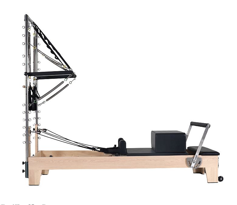 Studio Pilates Maple Reformer Con Medio Trapecio